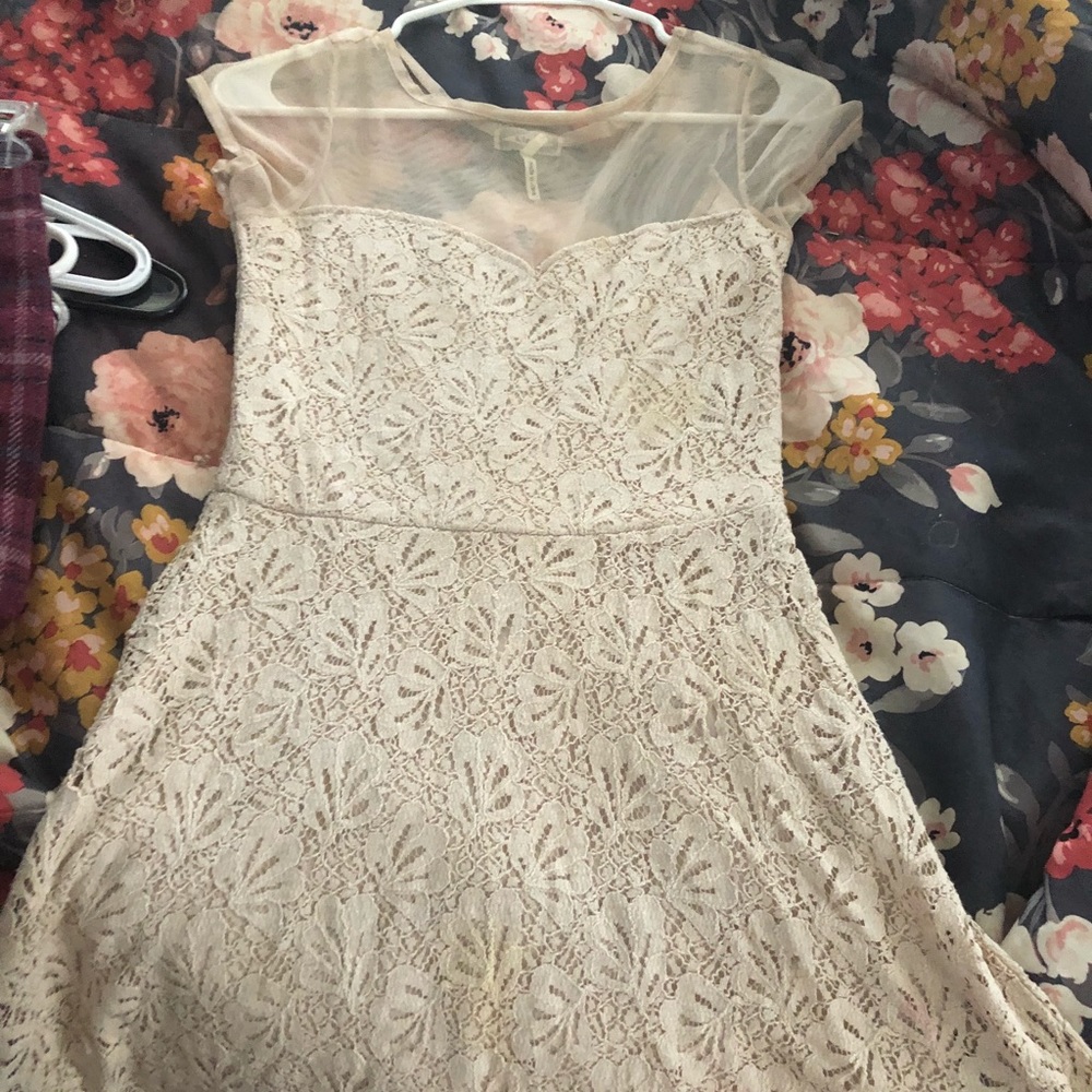Lace babydoll dress